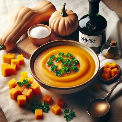 Image of Sherry and Butternut Squash Soup