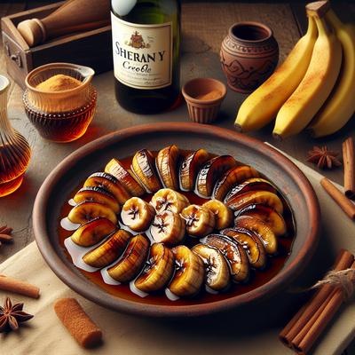 Image of Sherry Baked Bananas Creole Arcadian
