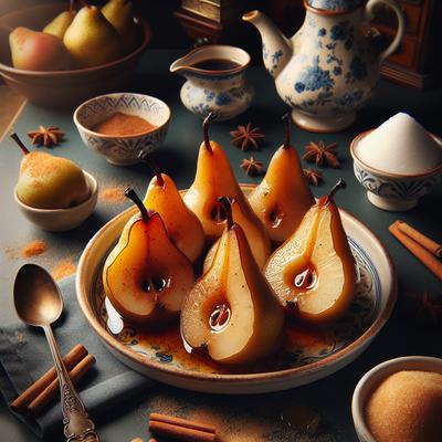 Image of Sherry Baked Pears