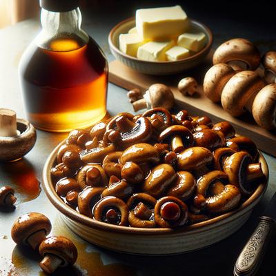 Image of Sherry Butter Sauteed Mushrooms