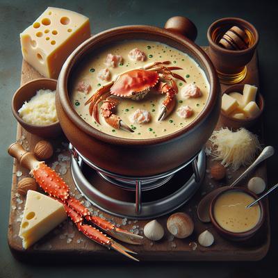 Image of Sherry Crabmeat Fondue