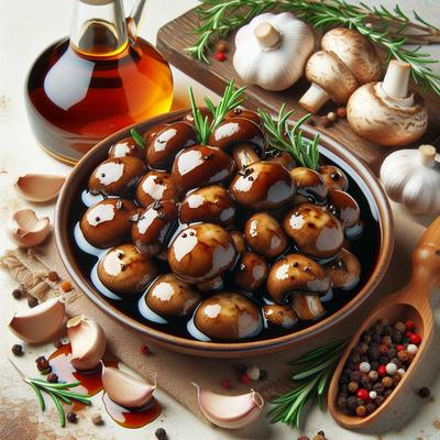 Image of Sherry Marinated Mushrooms