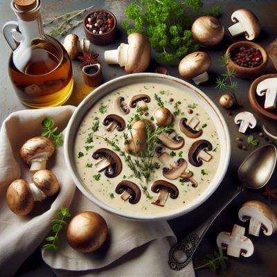 Image of Sherry Mushroom Chowder