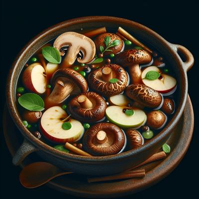 Image of Shiitake Cider Saute