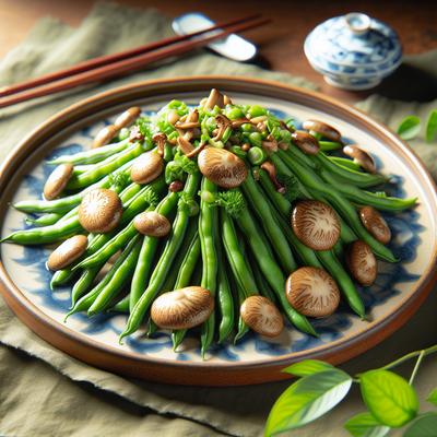 Image of Shiitake French Style Green Beans