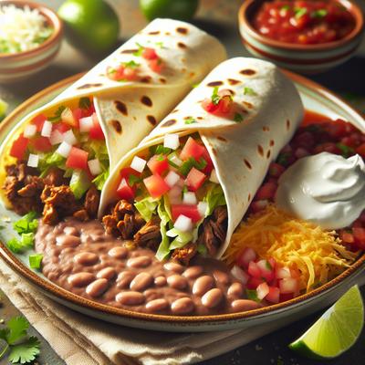 Image of Shirl's Awesome Easy Burritos