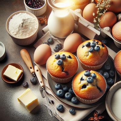 Image of Shirley's Plain or Blueberry Muffins