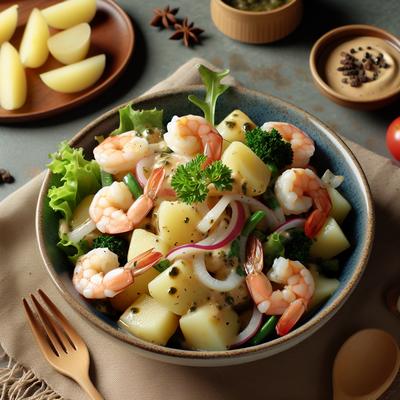 Image of Shirley's Shrimp Potato Salad