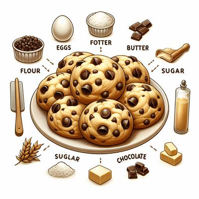 Image of Shirley Corriher's Chocolate Chip Cookies Puffy Version