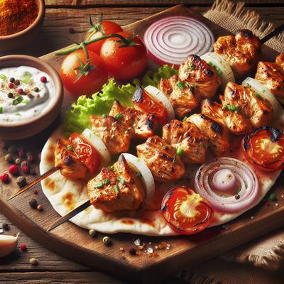 Image of Shish Taouk Chicken Kebab Recipe
