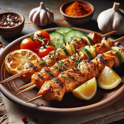 Image of Shish Taouk Tawook Chicken Kebab