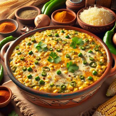 Image of Shoepeg Corn Green Chile Casserole