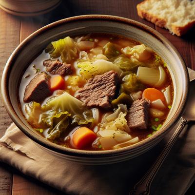 Image of Shoney's Cabbage Beef Soup
