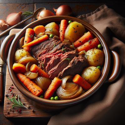 Image of Shoney's Slow Cooked Pot Roast