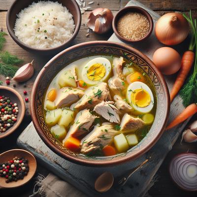 Image of Shorba Baidha Algerian Chicken Soup