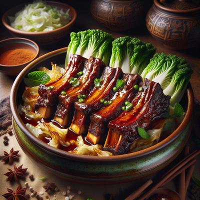 Image of Short Ribs with Cabbage