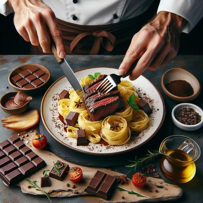Short Ribs with Tagliatelle and Chocolate Giada De Laurentiis