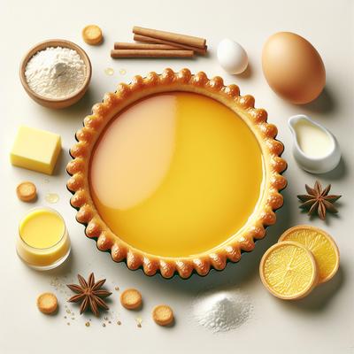 Image of Shortbread Crust for Custard Tart