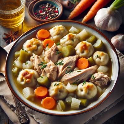 Image of Shortcut Chicken and Dumplings