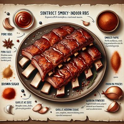Image of Shortcut Smoky Indoor Ribs