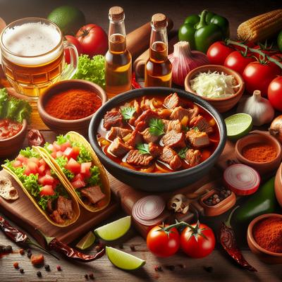 Image of Shot and a Beer Pork Stew or Tacos
