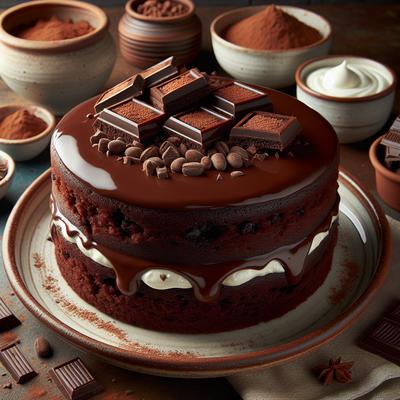 Image of Should Be Sinful Triple Chocolate Fudge Cake