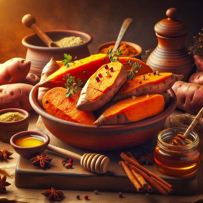Image of Showbizz's 20 Minute Sweet Potatoes