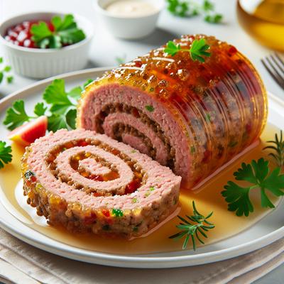 Image of Showy Jelly Roll Meatloaf