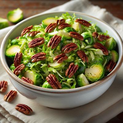 Image of Shredded Brussels Sprouts Pecans Salad