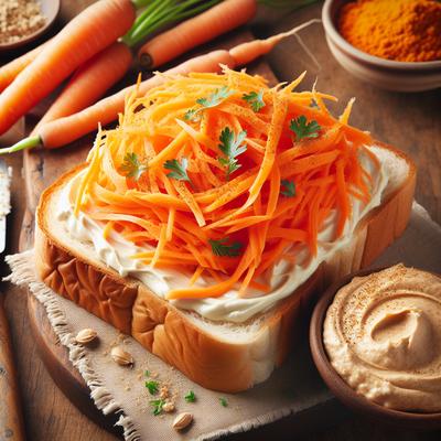 Image of Shredded Carrot Tahini Sandwich