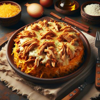 Image of Shredded Chicken and Cheese