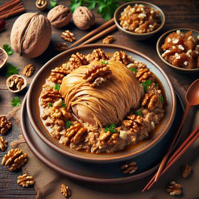 Image of Shredded Chicken and Walnut Sauce