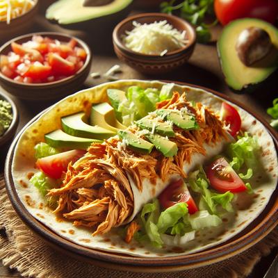 Image of Shredded Chicken for Enchiladas Tostadas Tacos