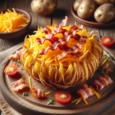 Image of Shredded Potato Baskets with Cheese and Bacon 5fix