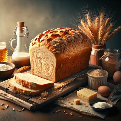 Image of Shredded Wheat Bread Machine Loaf