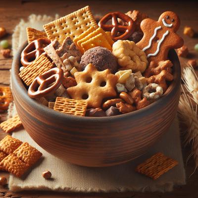 Image of Shreddies Gingerbread Snack Mix