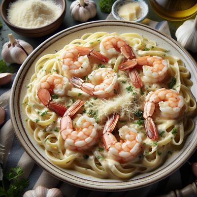 Image of Shrimp Alfredo by Maggie