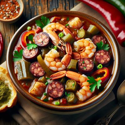 Image of Shrimp and Andouille Gumbo