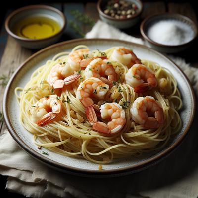 Image of Shrimp and Angel Hair Pasta