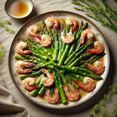 Image of Shrimp and Asparagus
