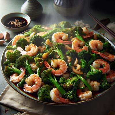 Image of Shrimp and Broccolini Stir Fry