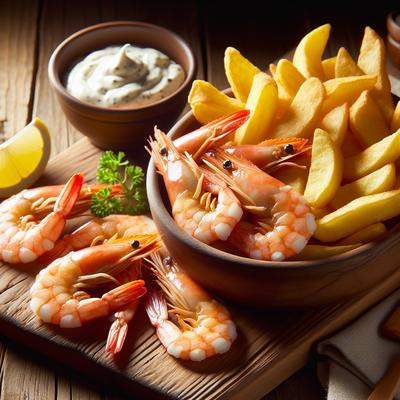 Image of Shrimp and Chips