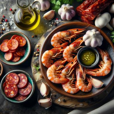 Image of Shrimp and Chorizo Tapas by Emeril