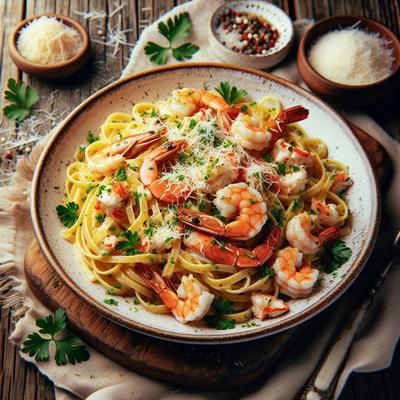 Image of Shrimp and Crab Linguini