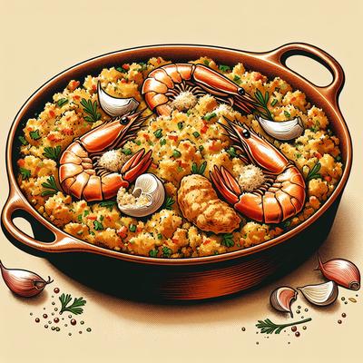 Image of Shrimp and Crab Stuffing for Everything Fish Beef Chicken P