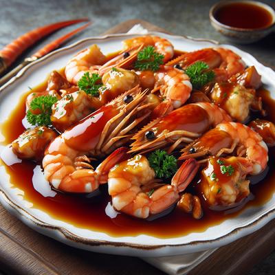 Image of Shrimp and Crabmeat Madeira