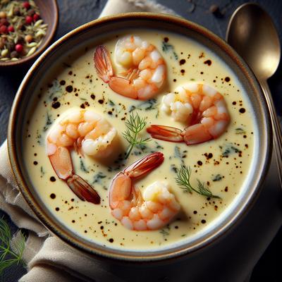 Image of Shrimp and Cream Cheese Soup