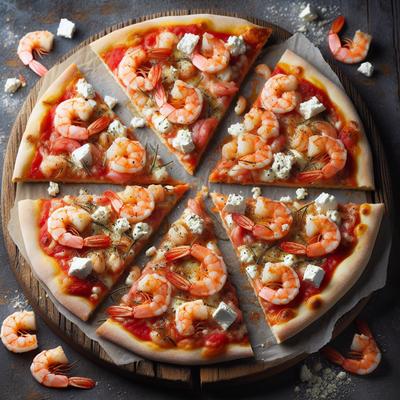 Image of Shrimp and Feta Pizza Strips