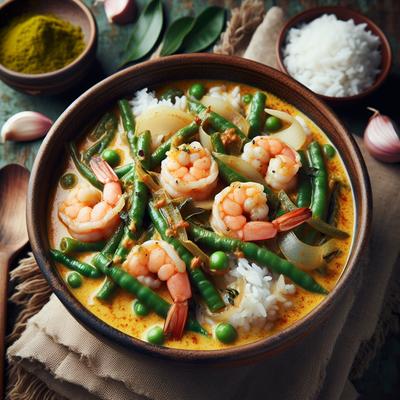 Image of Shrimp and Green Bean Curry