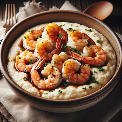 Image of Shrimp and Grits Southern Style